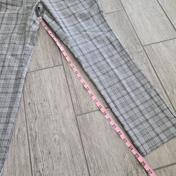Anne Klein Women’s Plaid Slim Fit Dress Pants Size M - Picture 5 of 12